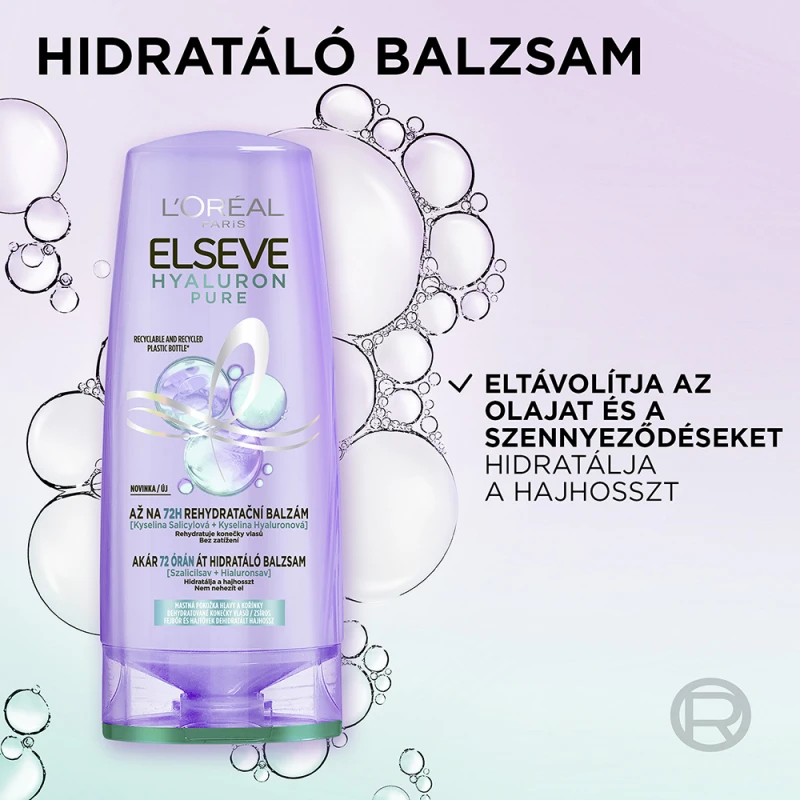 Elseve Hyaluron Pure balzsam 300 ml