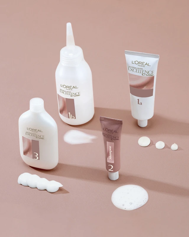 Excellence Creme Universal Nudes krémhajfesték 4U Barna (192 ml)