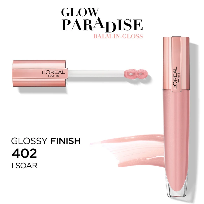 Glow Paradise Balm in Gloss 402 I Soar szájfény 7 ml