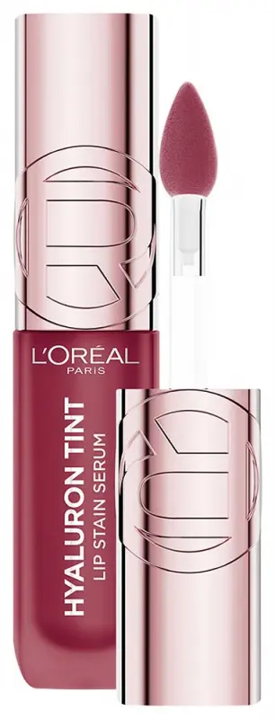 L'ORÉAL PARIS Hyaluron Tint Lip Stain Serum 490 Berry Jolie folyékony ajakrúzs 5 ml