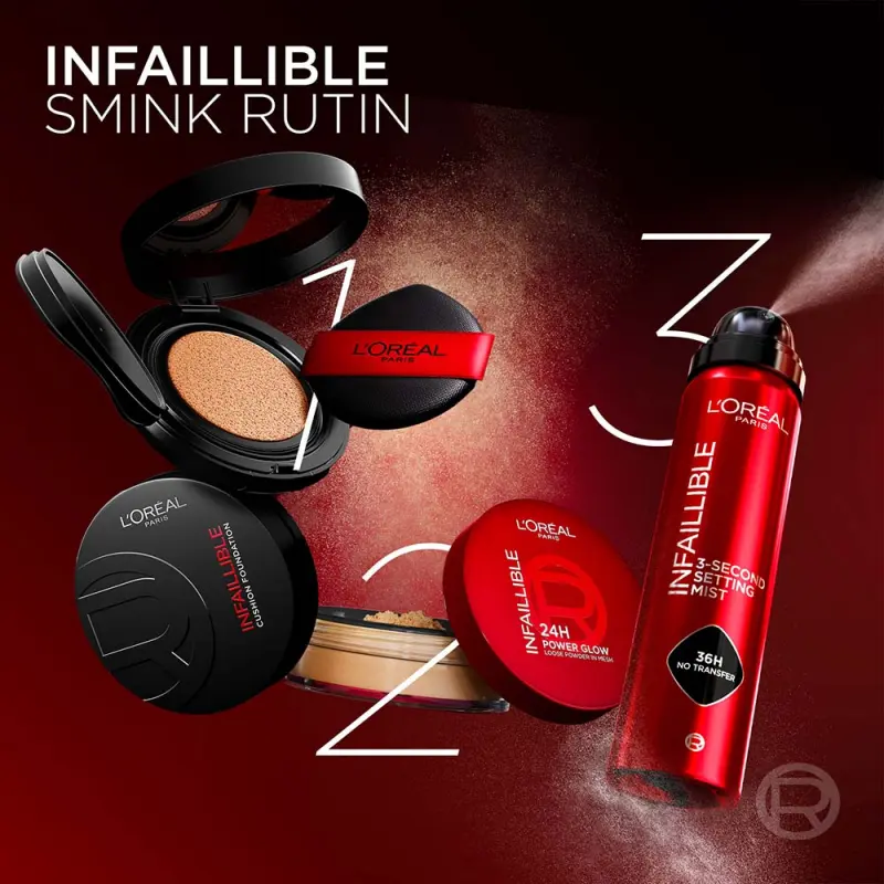 Infaillible Fresh Wear Cushion Foundation 250 alapozó 11 g