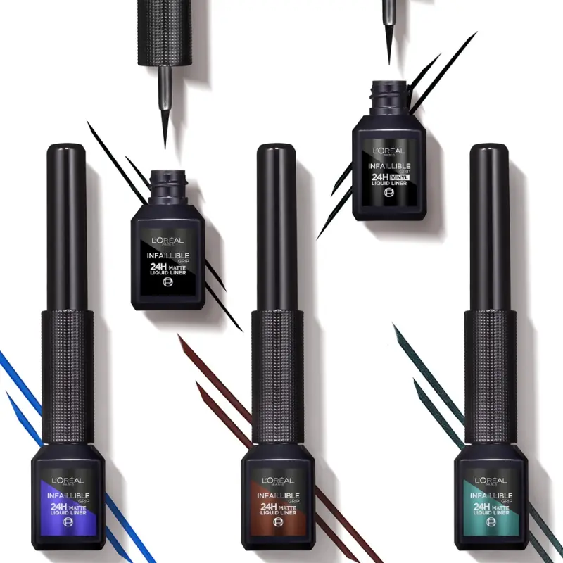 Infaillible Grip 24H Liquid Liner 02 kék szemhéjtus