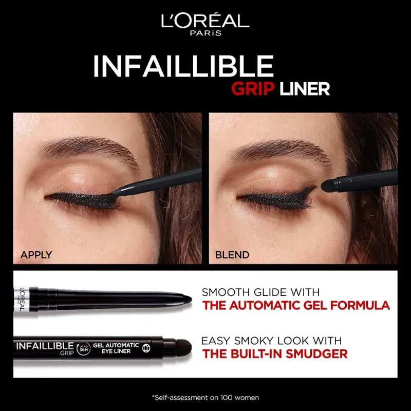 Infaillible Grip 36h Gel Automatic Liner 14 Soft Gold szemceruza