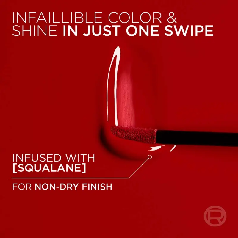 Infaillible Laque Resistance 250 Pink Oulala folyékony ajakrúzs 4,3 ml