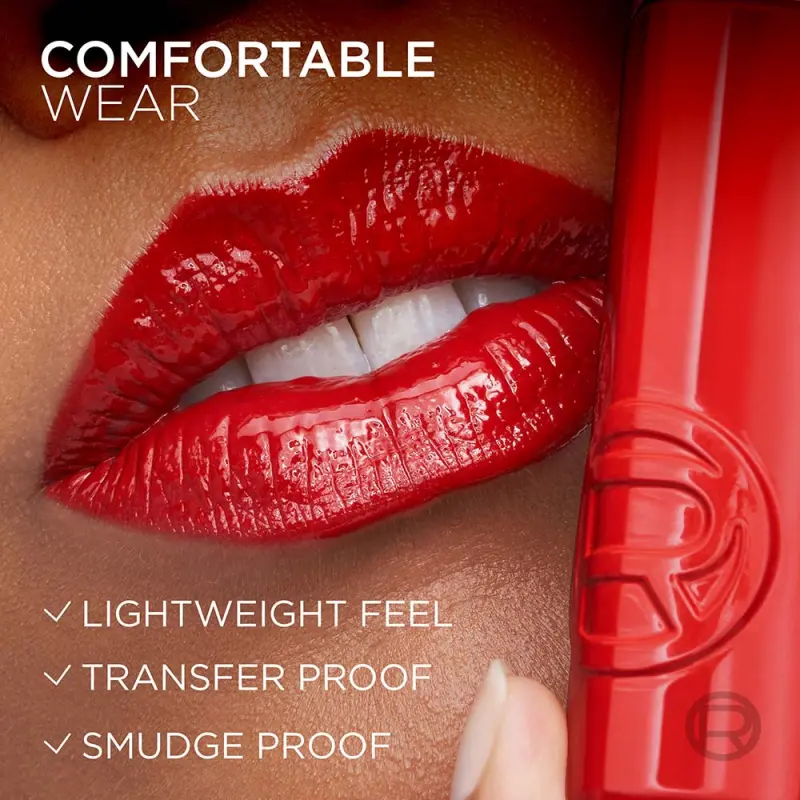 Infaillible Laque Resistance 415 Red Bisou folyékony ajakrúzs 4,3 ml