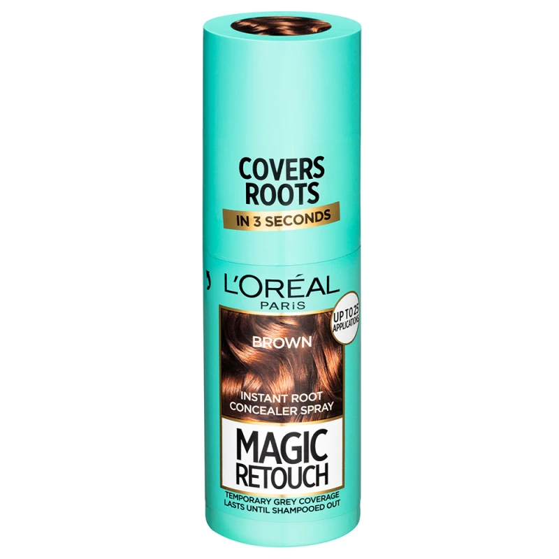 Magic Retouch Hajtőszínező spray, barna 75 ml