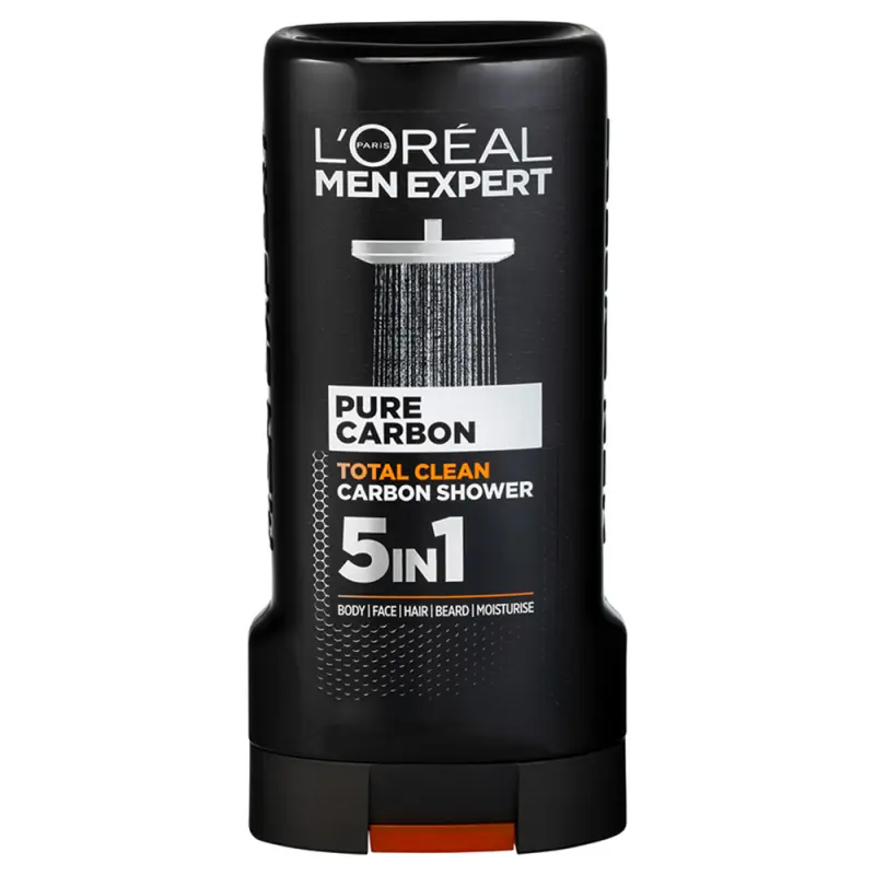 L'ORÉAL PARIS Men Expert Pure Carbon tusfürdő gél 300 ml