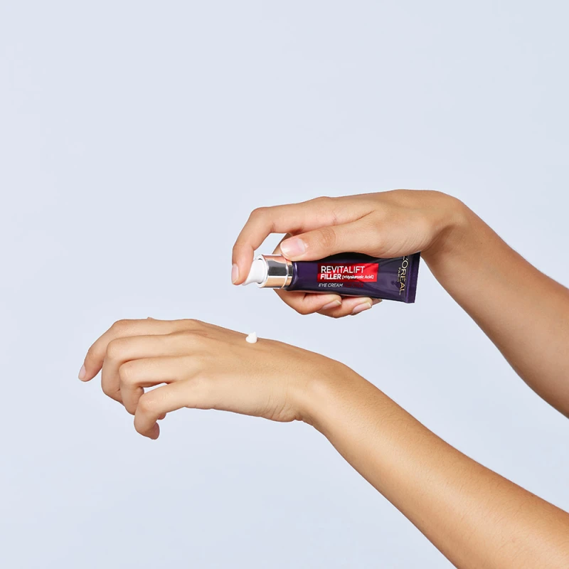 Revitalift Filler Eye Cream for Face szemkörnyékápoló a teljes arcra hialuronsavval (30 ml)