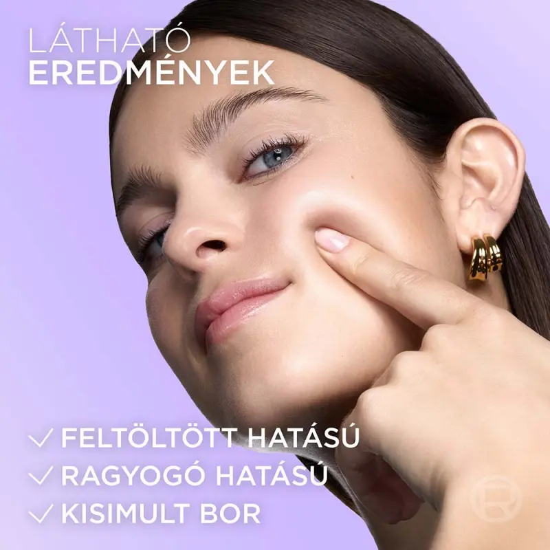 Revitalift Filler Glass Skin hidrogél ragyogást adó arcmaszk 25 g