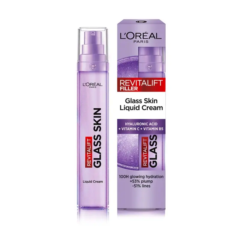 Revitalift Filler Glass Skin vízbázisú krém 50 ml