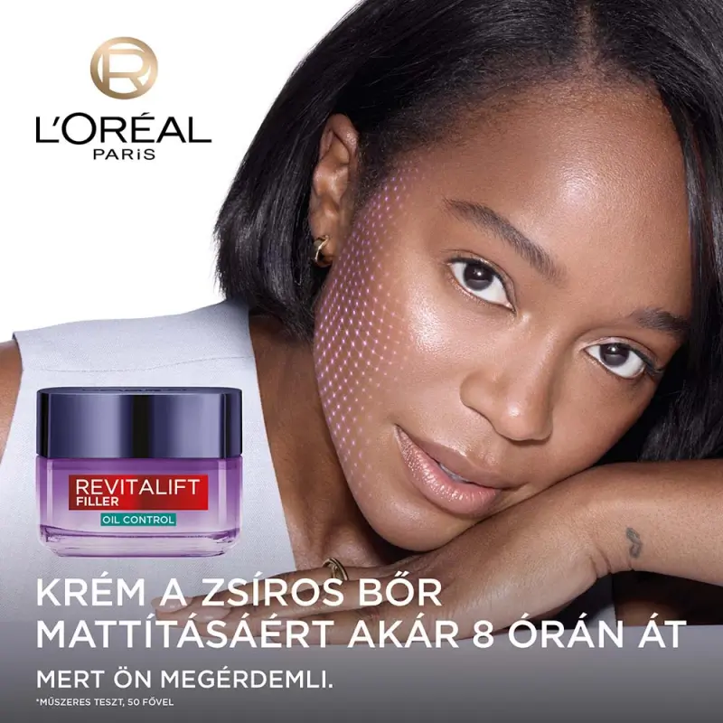 Revitalift Filler hialuronsavas feltöltő gél-krém zsíros és kombinált bőrre 50 ml