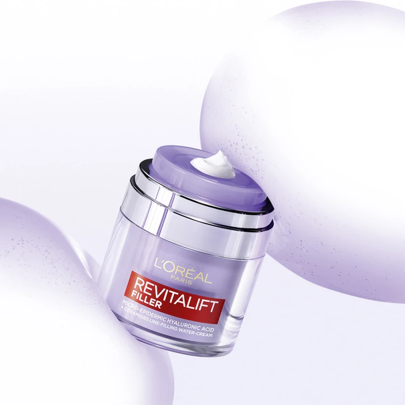 Revitalift Filler Pressed könnyű krém hialuronsavval 50 ml