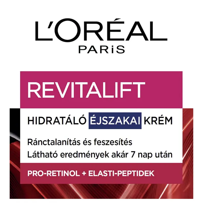 Revitalift hidratáló éjszakai arckrém 50 ml