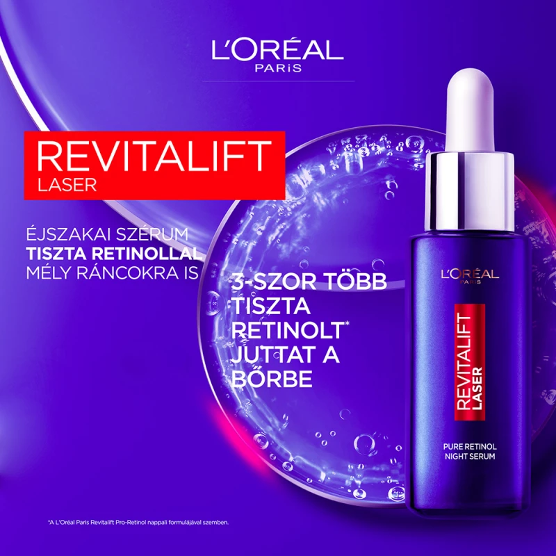 Revitalift Laser éjszakai szérum retinollal (30 ml)