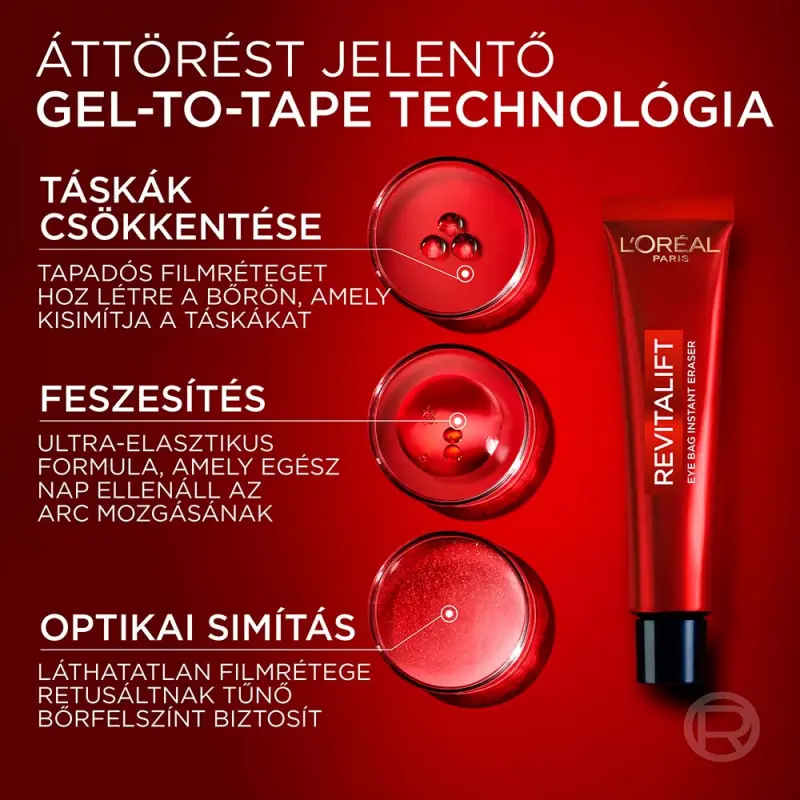 Revitalift Laser nappali ápoló a szemek alatti táskákra 15 ml