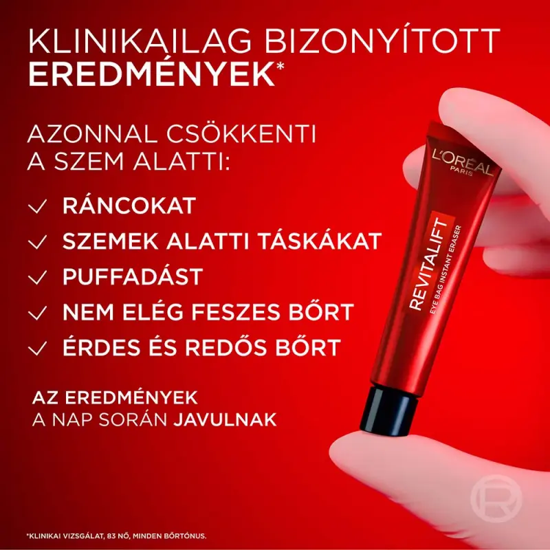 Revitalift Laser nappali ápoló a szemek alatti táskákra 15 ml
