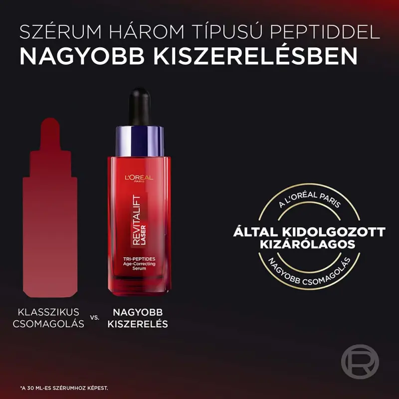 Revitalift Laser Ránctalanító szérum három típusú peptiddel 50 ml