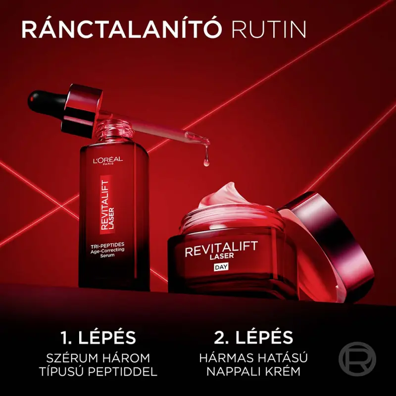 Revitalift Laser Ránctalanító szérum három típusú peptiddel 50 ml