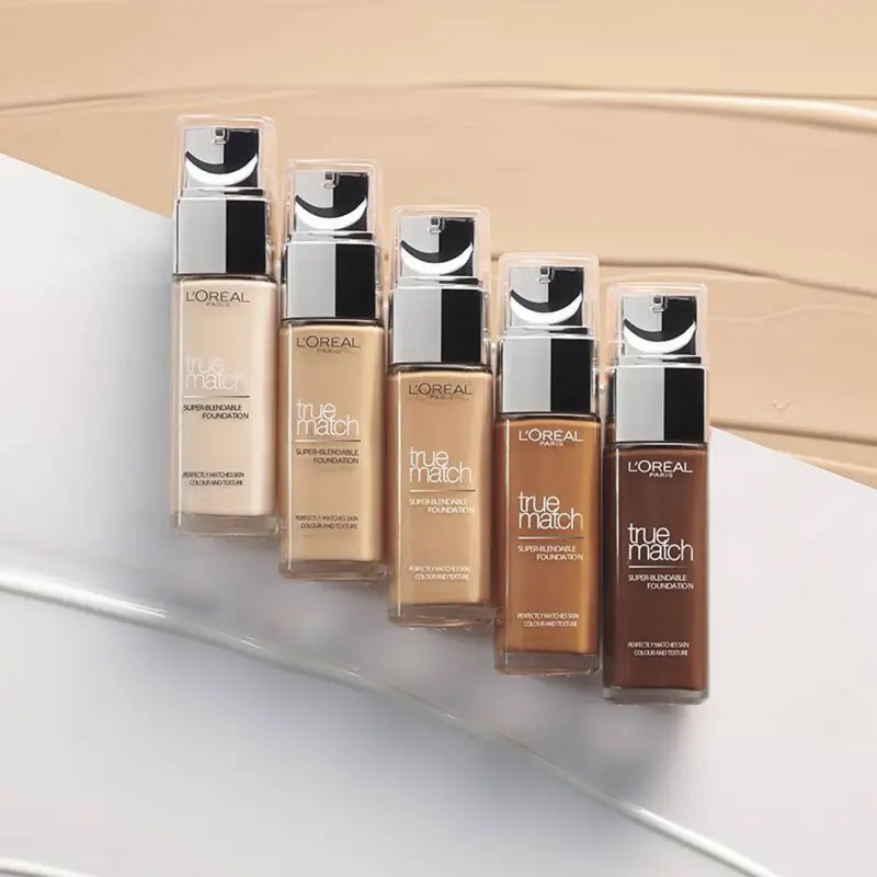 True Match bőrtónushoz igazodó alapozó, 6N Honey (30 ml)