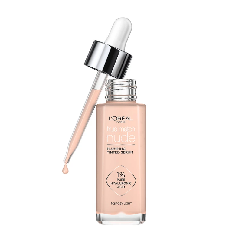 True Match Nude Tinted Serum, színezett szérum 1-2 Rosy Light (30 ml)