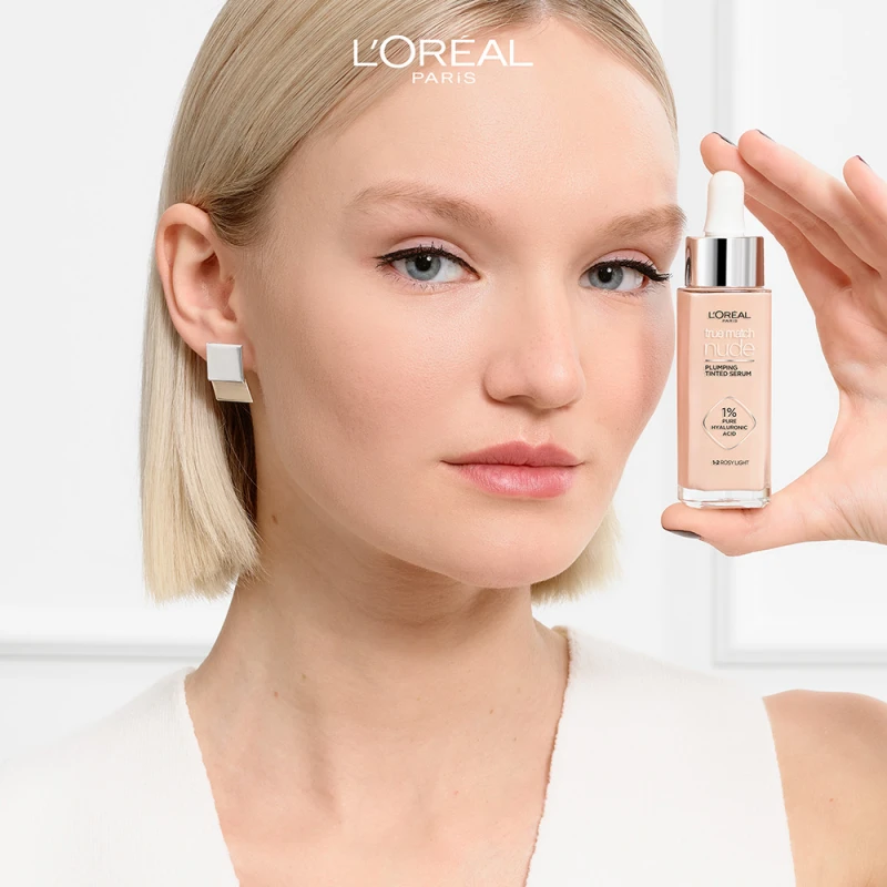 True Match Nude Tinted Serum, színezett szérum 1-2 Rosy Light (30 ml)