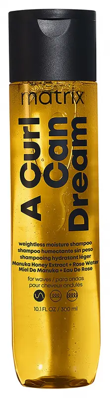 MATRIX A Curl Can Dream Weightless Moisture Könnyed sampon hullámos hajra 300 ml