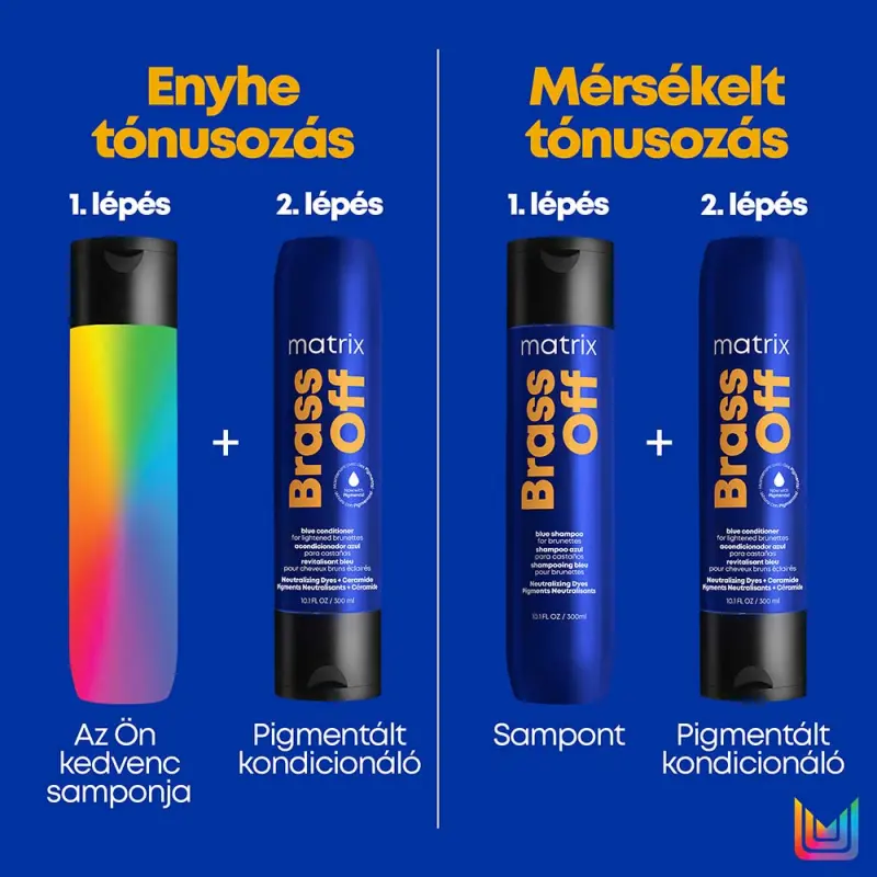 Brass Off Kondicionáló semlegesítő és hidratáló hatással 300 ml