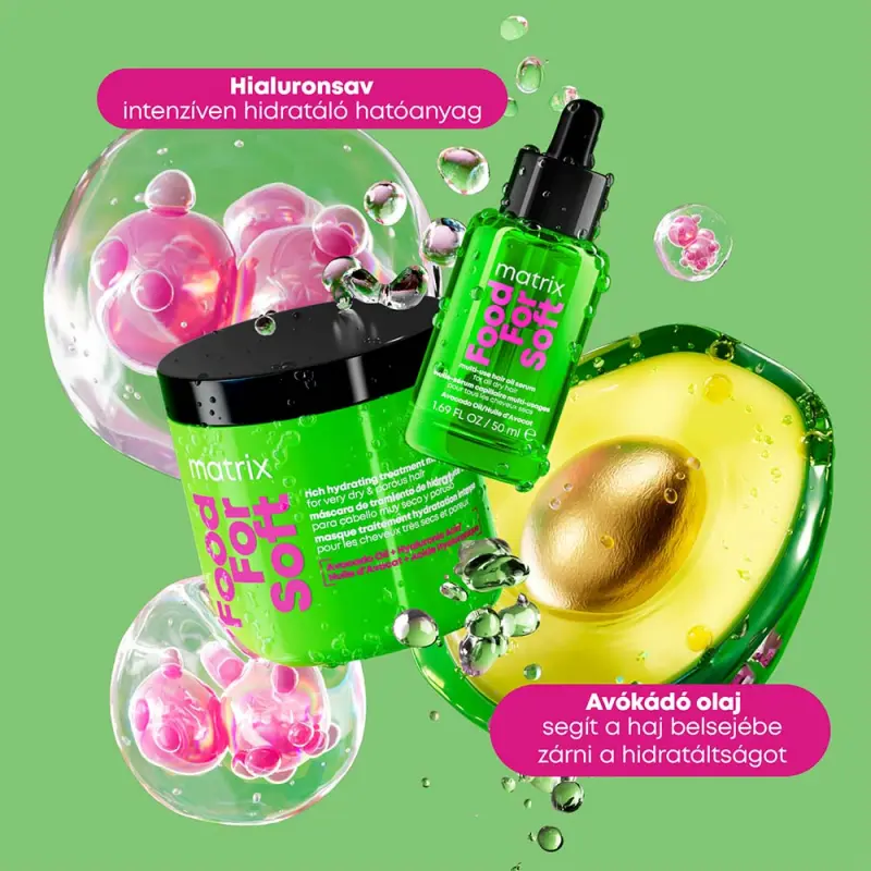 Food For Soft Intenzíven hidratáló ápoló pakolás 500 ml