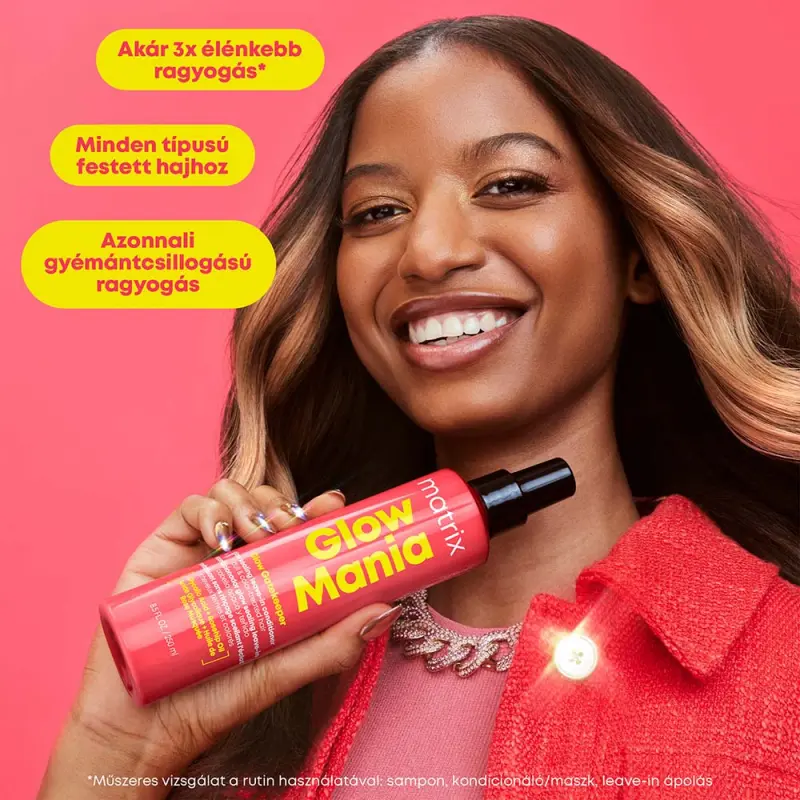 Glow Mania Hajban maradó fényrögzítő kondicionáló 250 ml