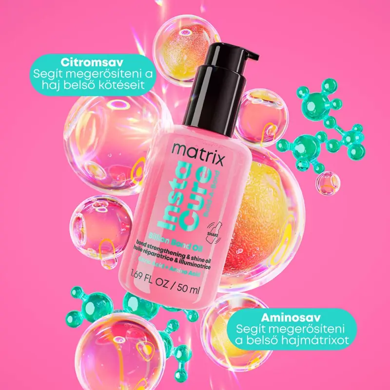 Instacure Build-A-Bond Hajolaj a károsult hajra 50 ml