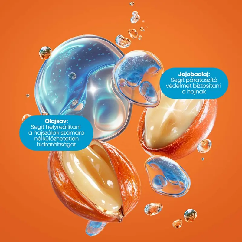 Mega Sleek Simító Sampon nehezen kezelhető, szöszösödő hajra 300 ml