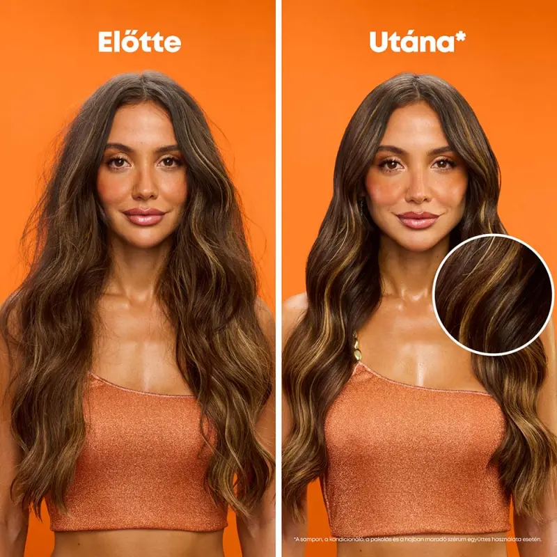 Mega Sleek Simító Maszk nehezen kezelhető, szöszösödő hajra 500 ml