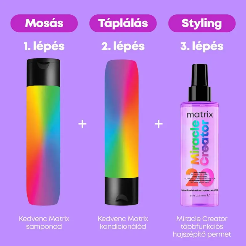 Miracle Creator Multifunkciós hajban maradó ápoló spray 100 ml