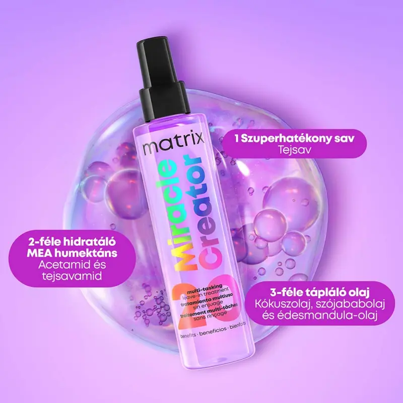Miracle Creator Multifunkciós hajban maradó ápoló spray 100 ml