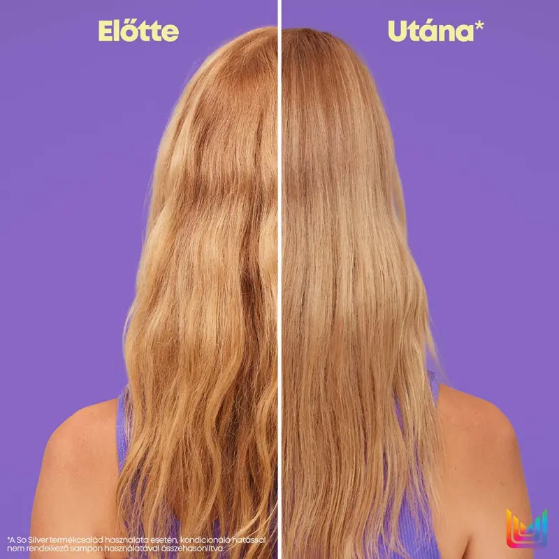 So Silver Sampon semlegesítő és hidratáló hatással 300 ml
