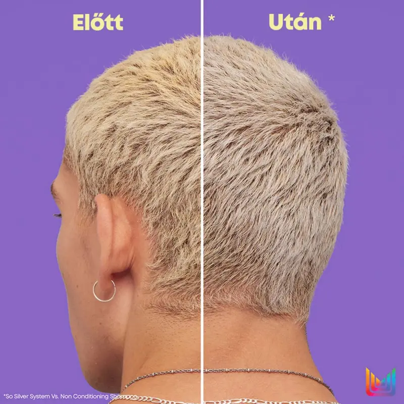 So Silver Sampon semlegesítő és hidratáló hatással 300 ml