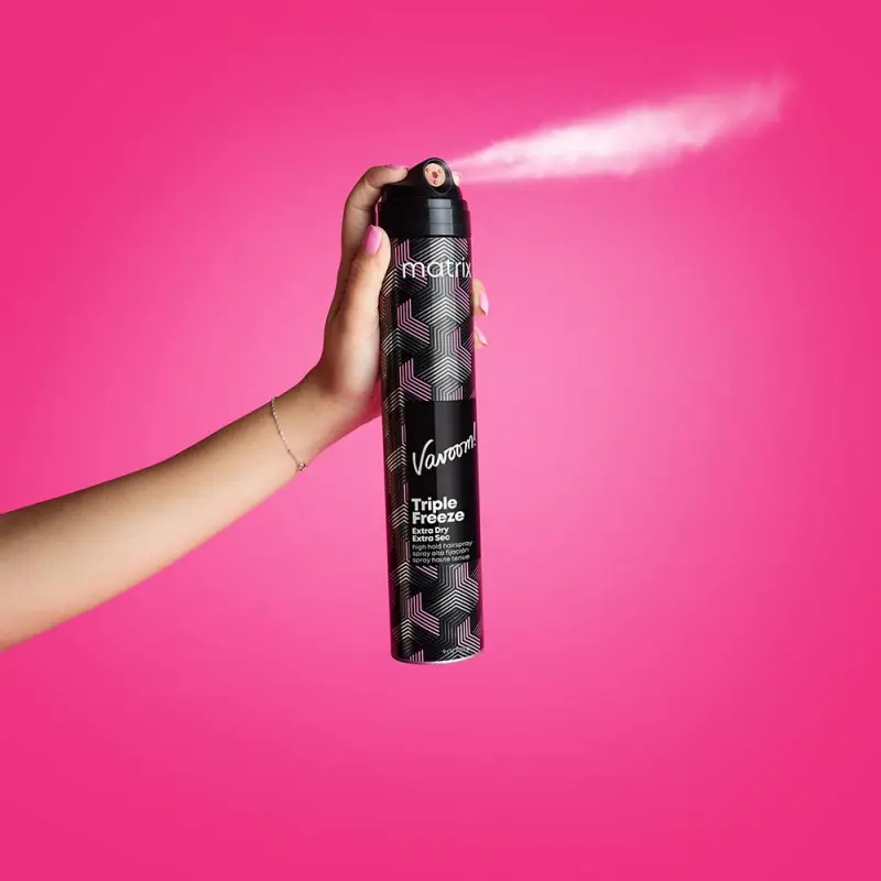 Vavoom Triple Freeze Extra Dry - Extra száraz, erős tartást biztosító hajlakk 300 ml