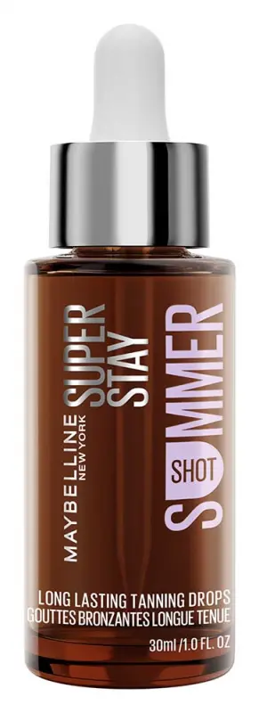 MAYBELLINE Face Summer Shot hosszantartó barnító cseppek 30 ml