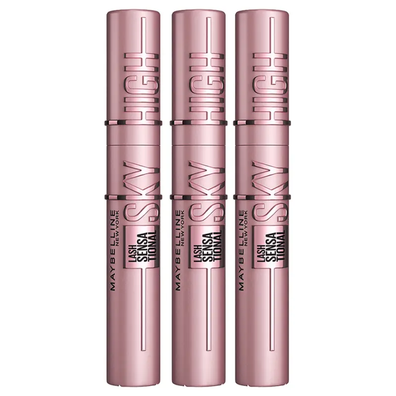 MAYBELLINE Lash Sensational Sky High szempillaspirál triopack (10+10+10 ml)