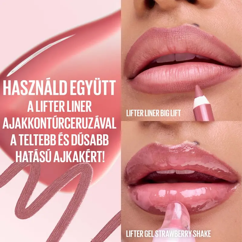 Lifter Gel 001 Mintini olajos ajakápoló gél 6,6 ml