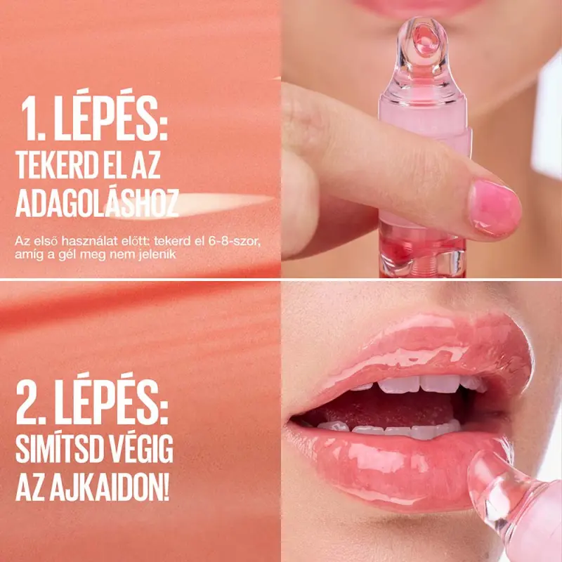 Lifter Gel 005 Melone-Ade olajos ajakápoló gél 6,6 ml