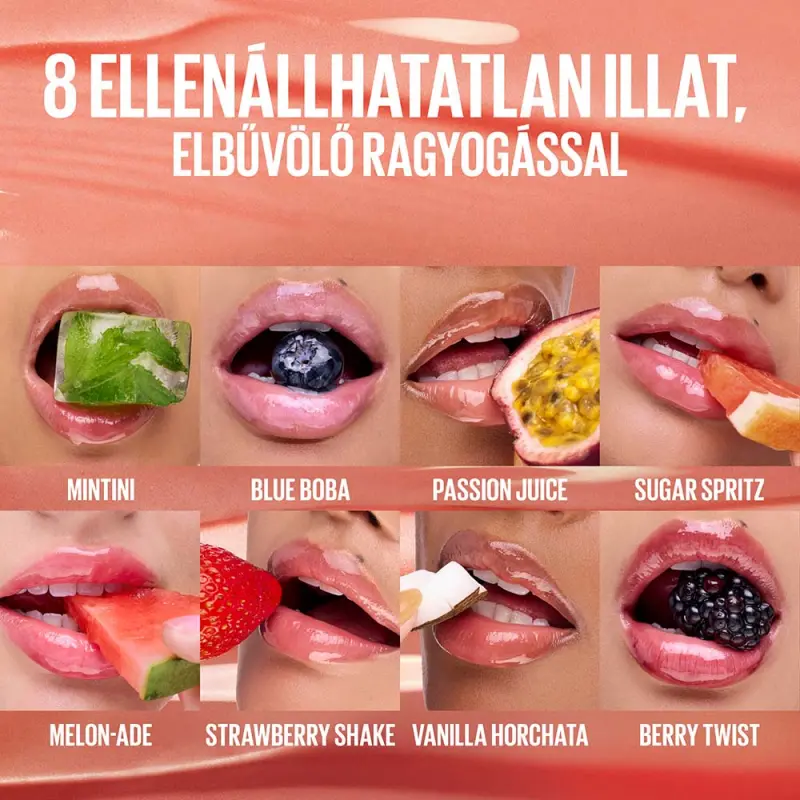 Lifter Gel 006 Strawberry Shake olajos ajakápoló gél 6,6 ml