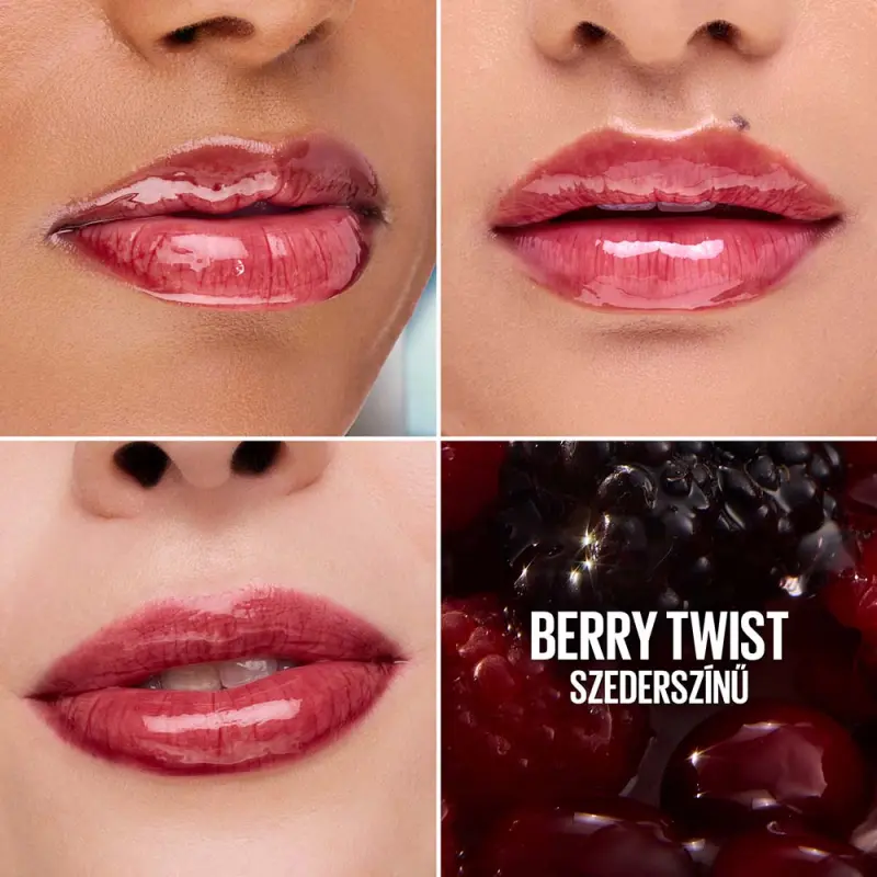 Lifter Gel 008 Berry Twist olajos ajakápoló gél 6,6 ml