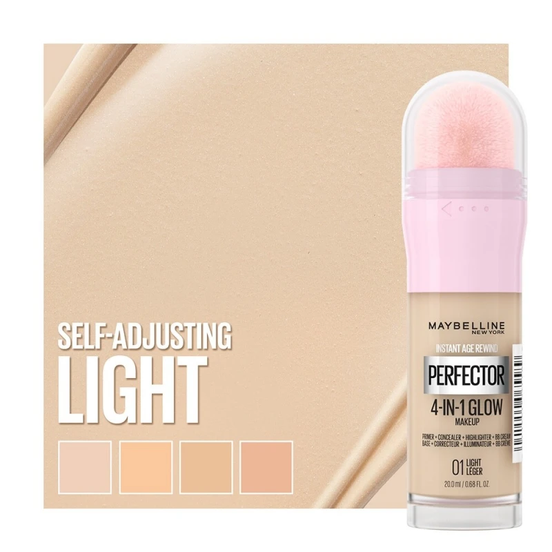 Instant Perfector 4-in-1 Glow 01 Light fényes hatású alapozó 20 ml