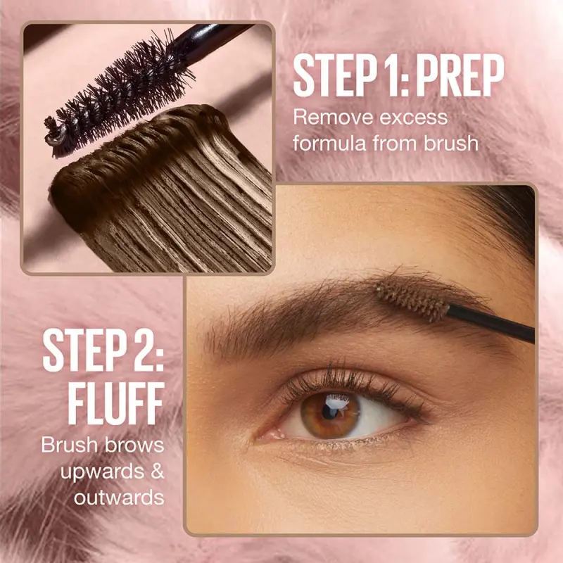 Superfluff Szemöldökhab 255 Soft Brown 5 ml