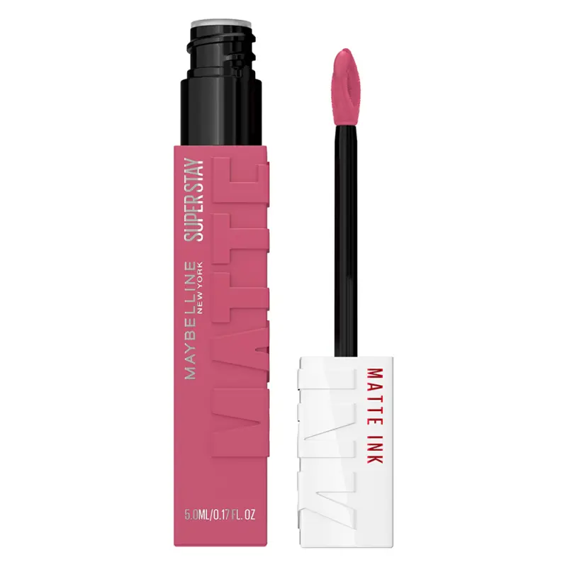 MAYBELLINE SuperStay Matte Ink folyékony matt ajakrúzs, 15 Lover (5 ml)
