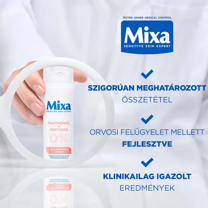 Anti-Reaction hidratáló, regeneráló krém panthenollal és peptidekkel 50 ml