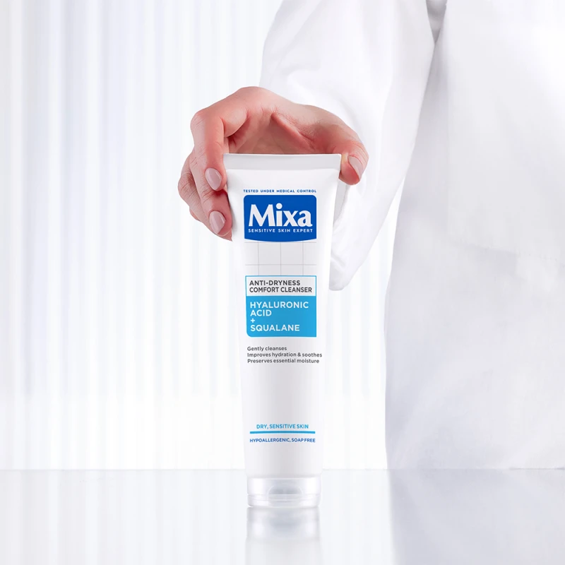 Bőrszárazság elleni arctisztító gél 150 ml