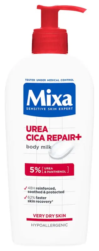 MIXA Cica Urea Repair+ testápoló tej nagyon száraz bőrre 400 ml