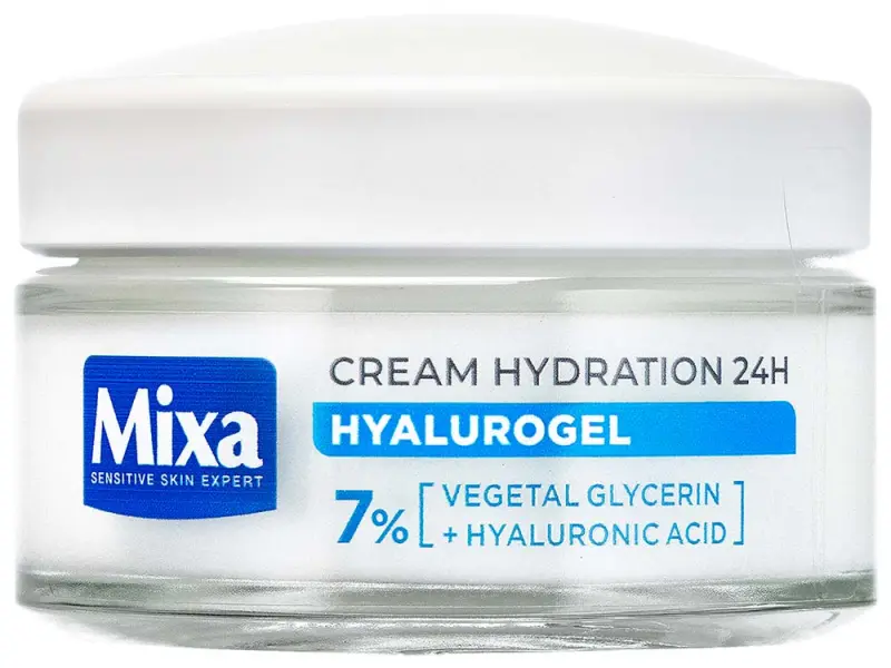 MIXA Hyalurogel intenzív hidratáló krém (7%) érzékeny és dehidratált bőrre (50 ml)